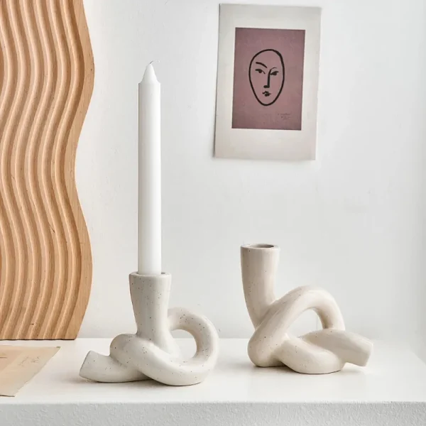 Decorative candle holders - Image 3